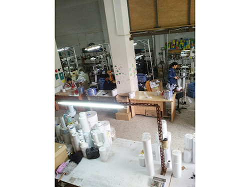 車(chē)間一角(jiao)